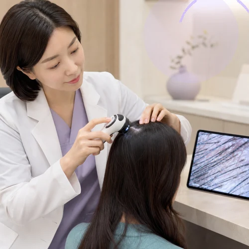 위례피부과 모자·헤어제품·세정 전환을 확인하는 두피 회랑 | 위례피부과 정보 대표 이미지
